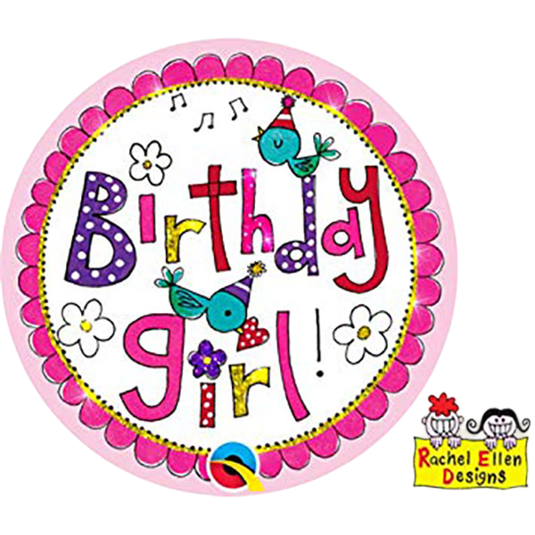 Badge Re-Bday Girl